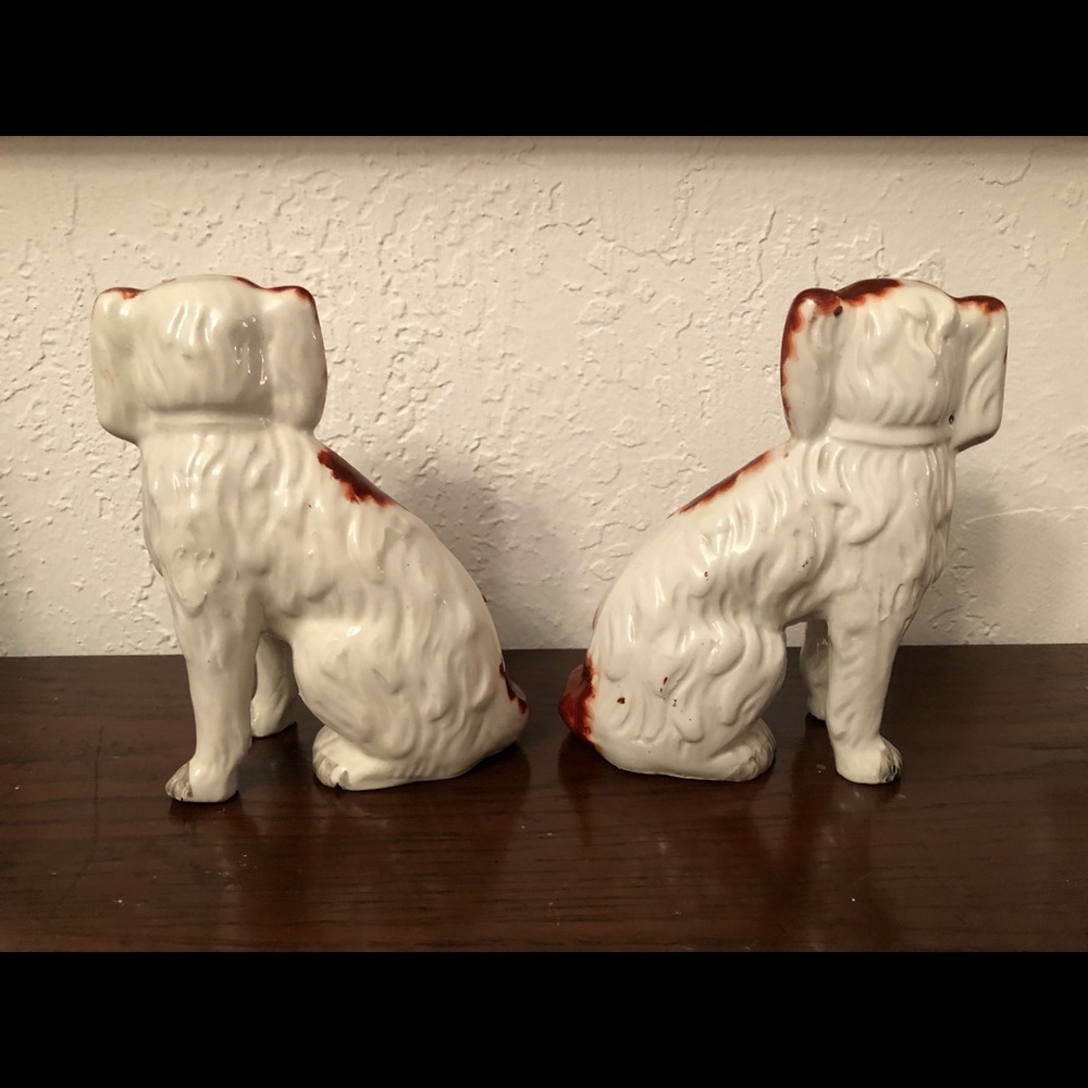 Staffordshire red spaniel dog Antiques - Picture 7 of 8